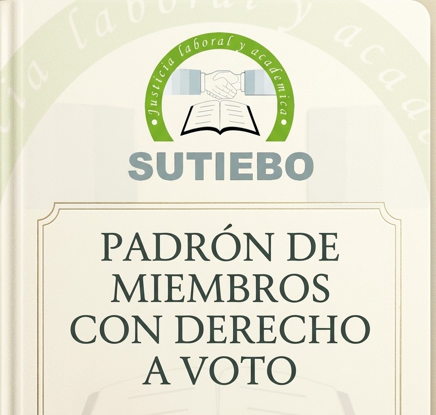 PADRON DE MIEMBROS CON DERECHO A VOTO SUTIEBO 2026